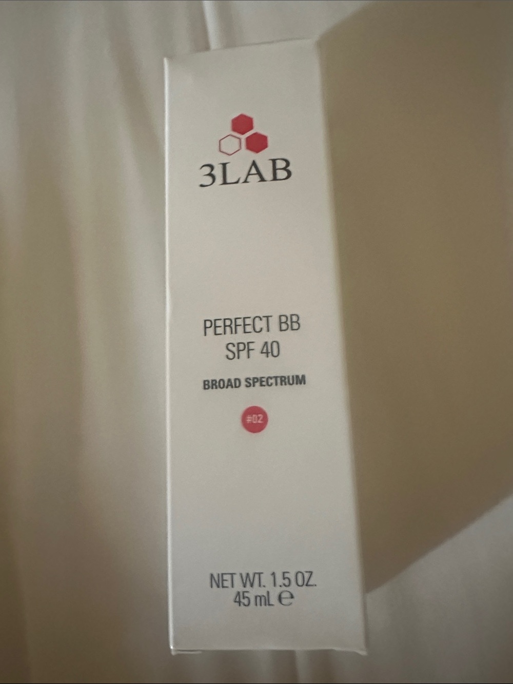 3Lab Perfect BB SPF 40 Broad Spectrum Primer - Shade #02 NIN